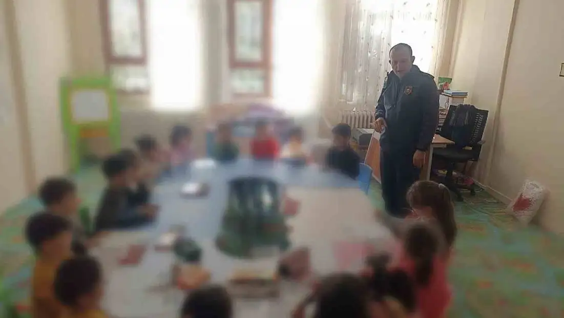 Darende'de Kur'an kursu öğrencilerine yangın eğitimi