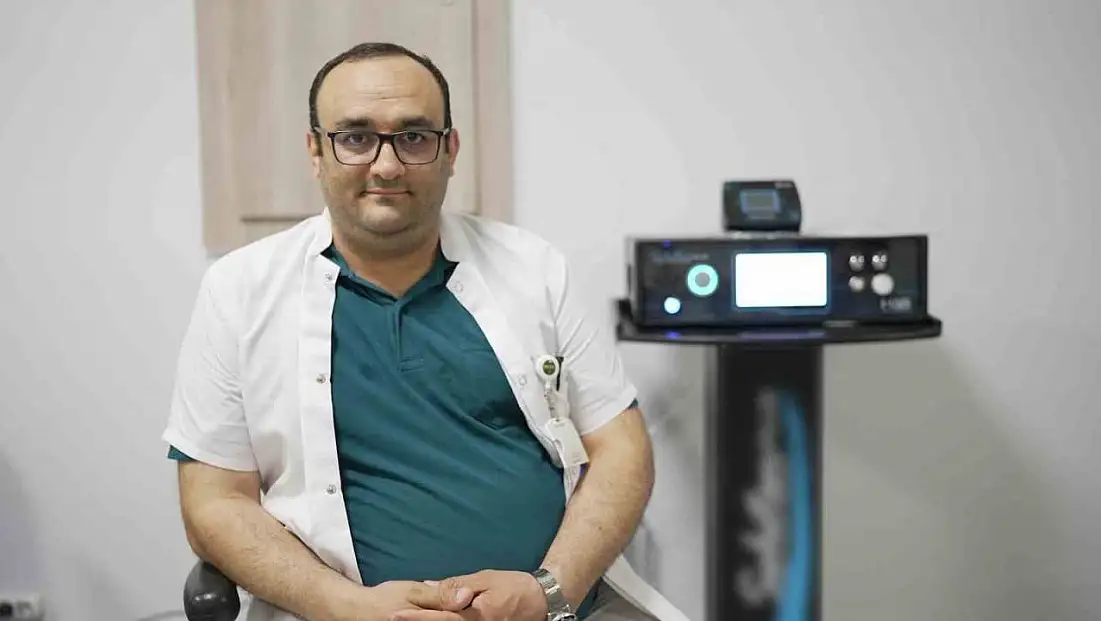Malatya Eğitim ve Araştırma Hastanesi'nde ozon tedavisi başladı