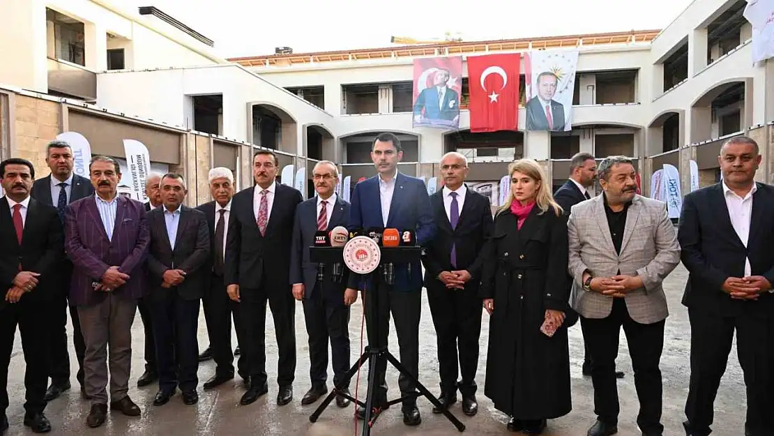 Bakan Kurum: 'İstanbul'da 36 bin binada 425 bin bağımsız bölümün hasar tespit çalışmaları tamamlandı'