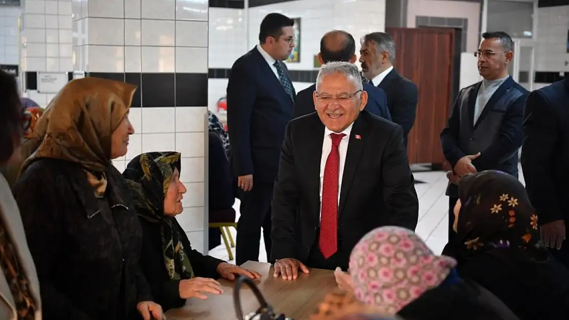 Başkan Büyükkılıç'tan Yaşlılara Saygı Haftası mesajı