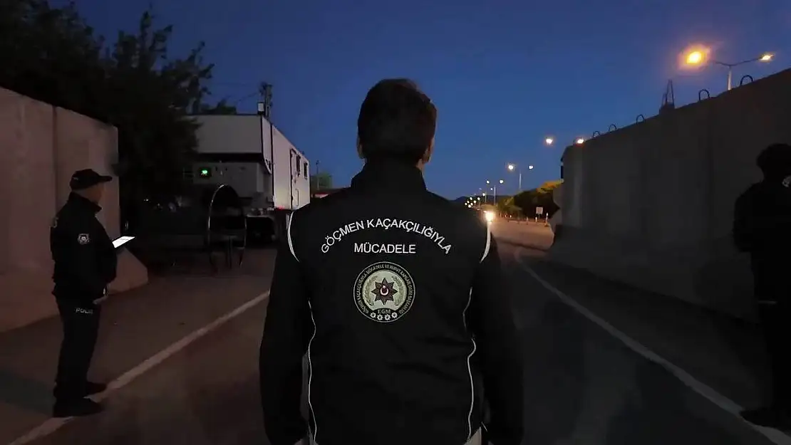 Bingöl'de göçmen kaçakçılığı ile mücadele