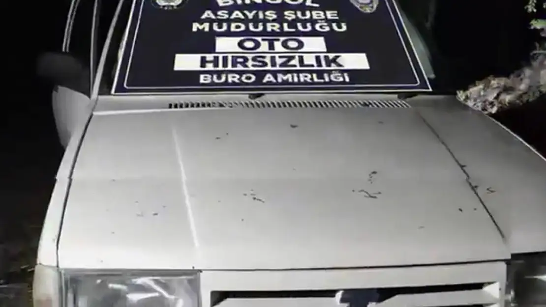 Bingöl'de oto hırsızları yakalandı