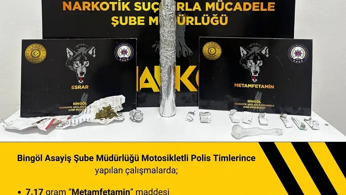 Bingöl'de uyuşturucuya geçit yok