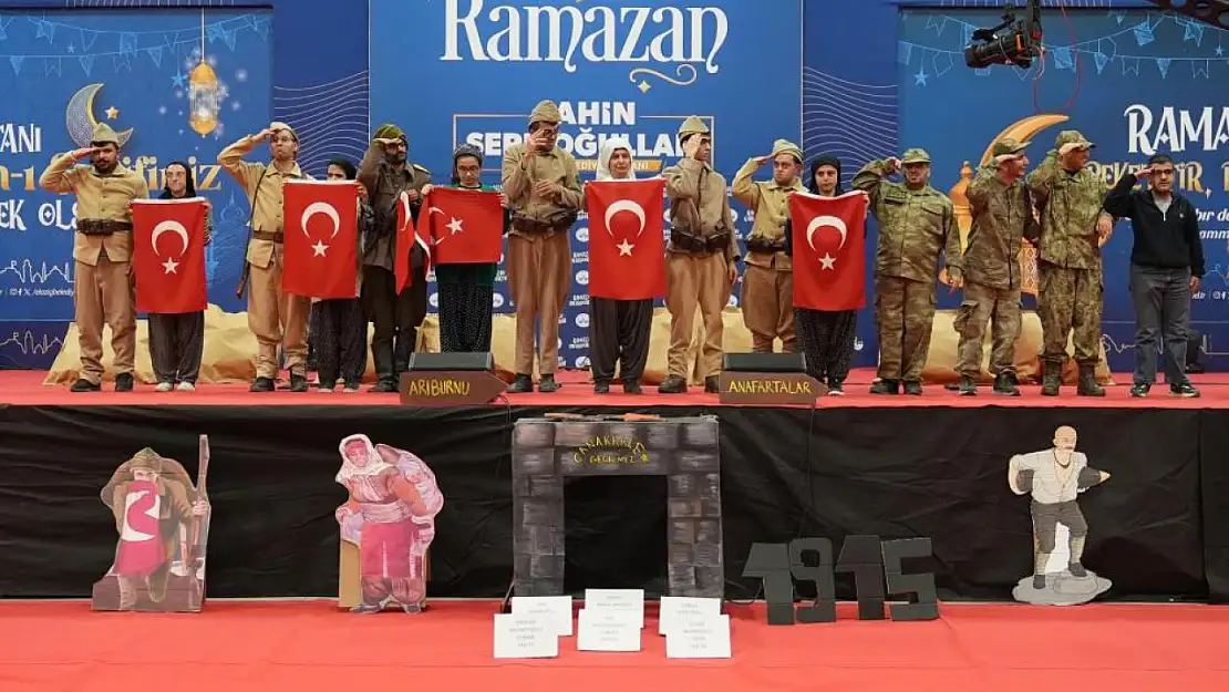 Elazığ Belediyesi, Çanakkale Zaferi programı düzenledi