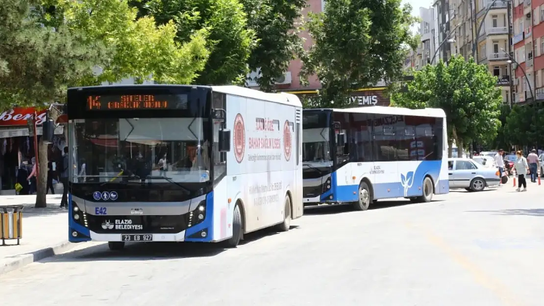 Elazığ Belediyesi, Otobüs Saatlerinde Ramazan Ayı Düzenlemesi Gerçekleştirdi