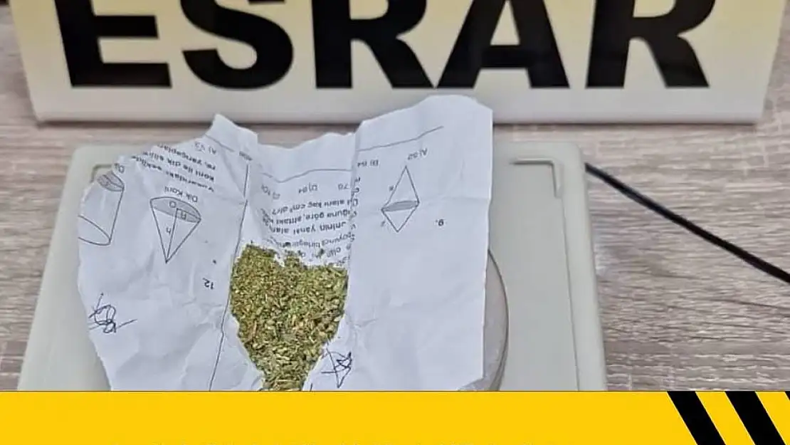 Genç'te uyuşturucu madde ele geçirildi