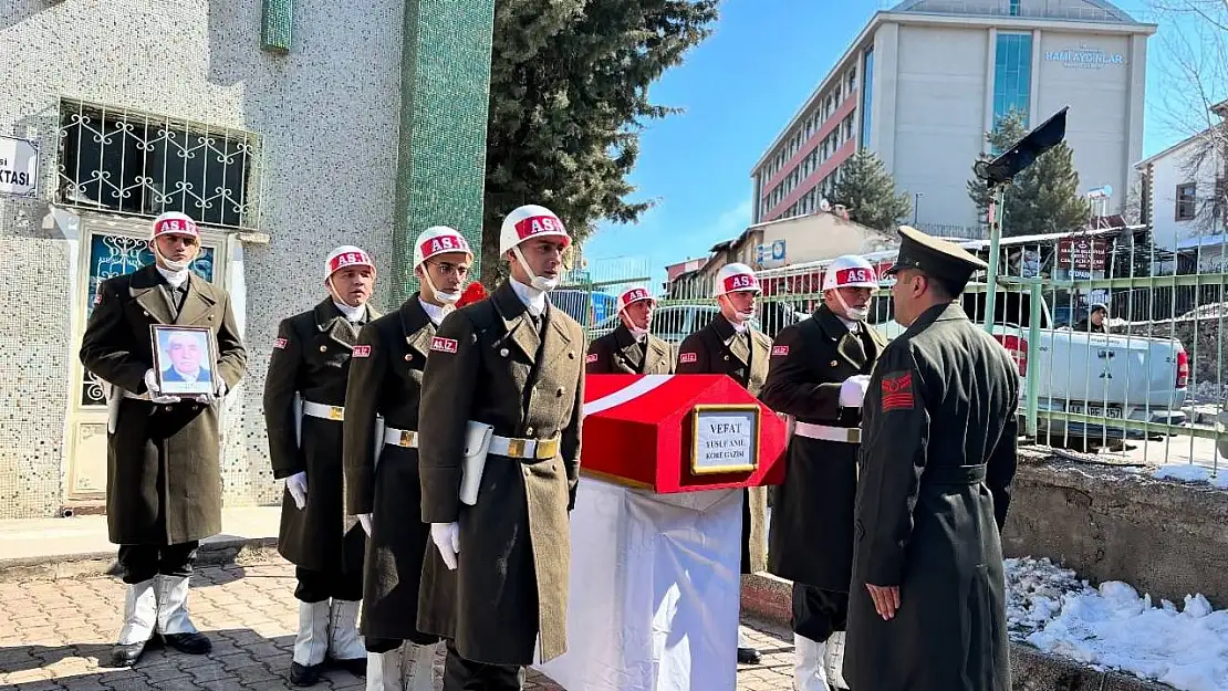 Kore Gazisi Yusuf Anıl, askeri törenle son yolculuğuna uğurlandı