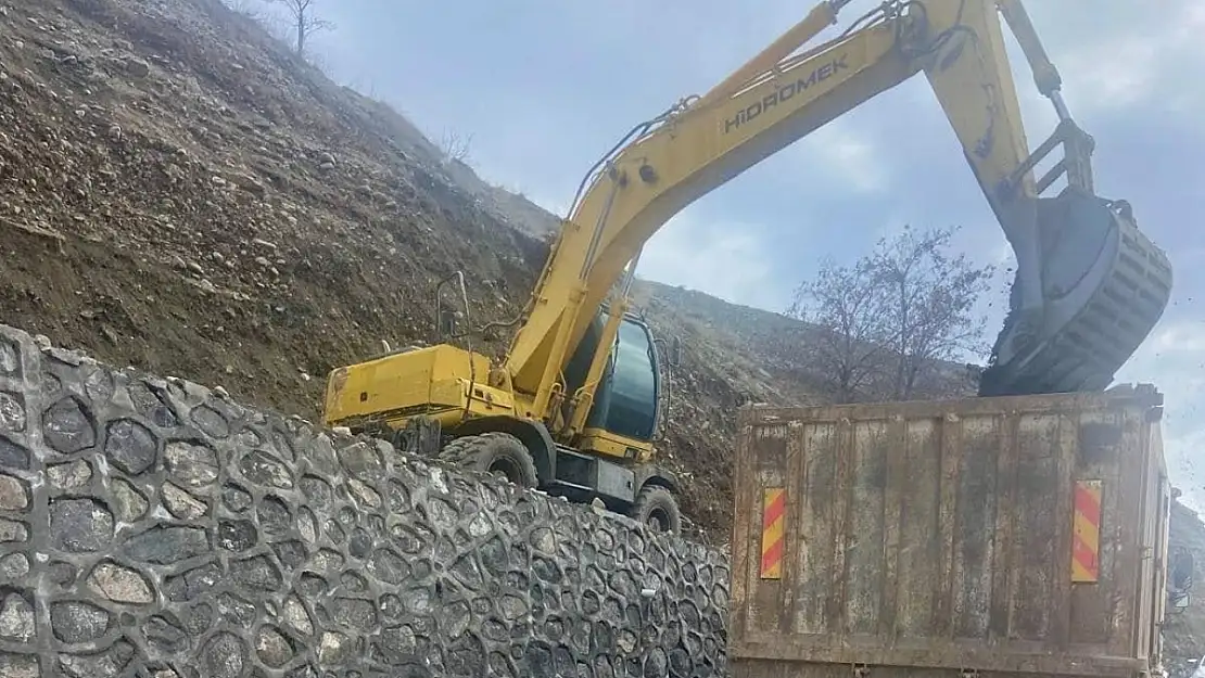 Palu Belediyesi'nden yol güvenliği için önemli adım