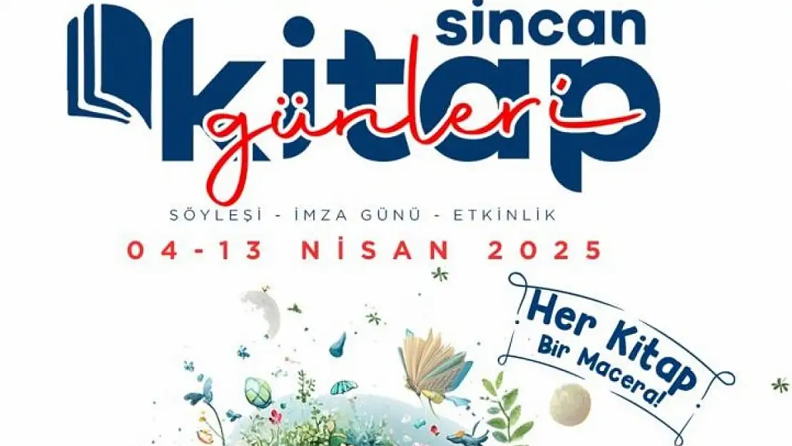 Sincan Belediyesinden 'Sincan Kitap Günleri' etkinliği