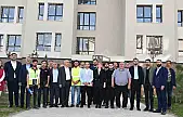 AK Parti heyeti, Doğanşehir'de deprem sonrası çalışmaları inceledi