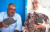 Anneler Günü hediyesi 'gökten' indi: Bahçesine göktaşı olduğu düşünülen cisim düştü