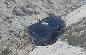 Darende'de araç yol kenarına devrildi: 1 yaralı