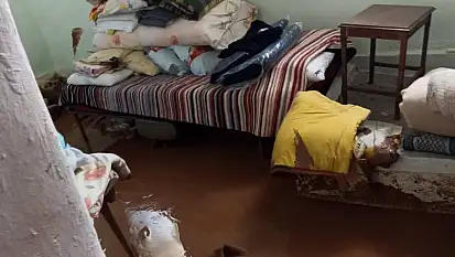 Darende'de  sağanak ve dolu su baskınlarına neden oldu