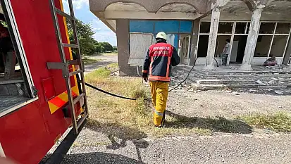 Elazığ'da korkutan yangın