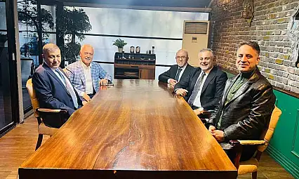 Başkan Dumandağ, iş insanları ve bürokratlarla bir araya geldi