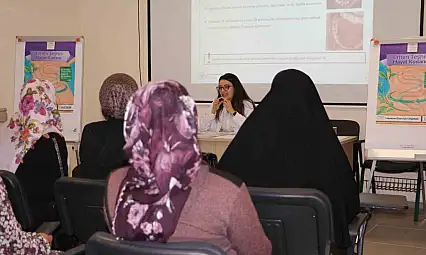 Elazığ'da sağlıklı hayat için sahadayız eğitimi
