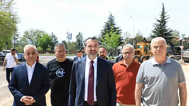 Saha incelemelerini sürdüren Başkan Şahin Şerifoğulları'ndan yoğun tempo