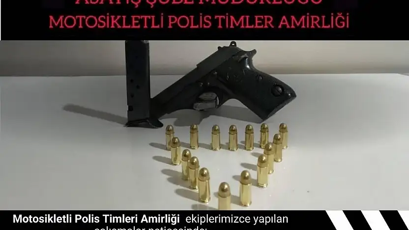 Bingöl'de ruhsatsız silah ele geçirildi
