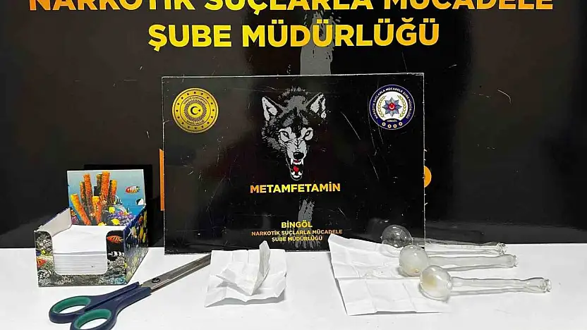 Bingöl'de uyuşturucu operasyonu: 1 tutuklama