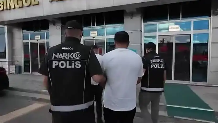 Bingöl'de uyuşturucu operasyonunda 2 tutuklama
