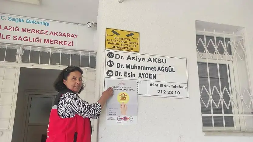 Elazığ'da kadına yönelik şiddetle mücadele çalışmaları