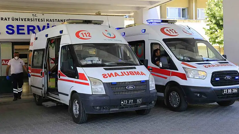 Elazığ'da kenenin ısırdığı adam hastaneye kaldırıldı