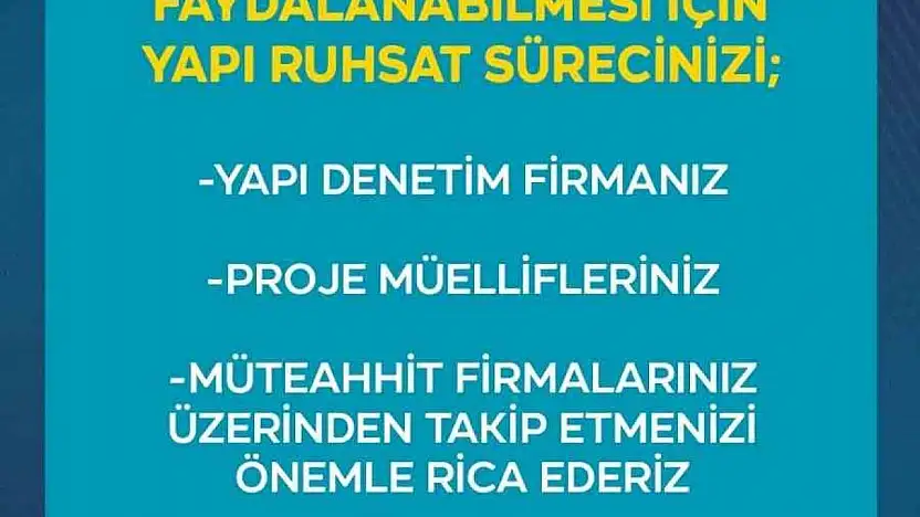 Yeşilyurt'ta Yerinde Dönüşüm için geri sayım başladı